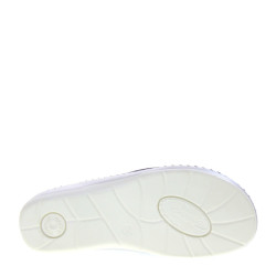 RIPOSELLA VIVW6430 Sandali Ciabatte Confort Donna Viviana Pelle Blu Tacco Zeppa 4Cm Suola Gomma