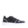 SHOES WORLD 19602 Sneaker Casual Donna Sintetico Nero  Suola Gomma