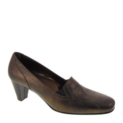 Elata 126ET59595H5 Scarpe Accollate Donna Invernale in Pelle Testa Di Moro