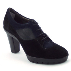 CALLAGHAN 95018 Francesine Donna in Camoscio Blu e Nero