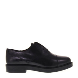 Scarpe Invernali casual per Donna, in Pelle Nera con manifattura artigianale Italiana, ANTICA CUOIERIA 19969