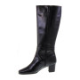 CONFORT 4044 Stivali Donna Invernali in Pelle Nera Linea Comoda MADE IN ITALY