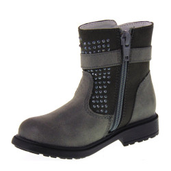 Stivaletti Bimba Invernali comodi e caldi di Colore Grigio, LULU Band LL140006S