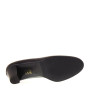 CONFORT 17I5162 Nappa Caffe Decolte Classico Tacco Basso Linea Comoda Nappa Caffe Pelle Marrone Made in Italy