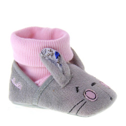 LULU Cat LX090007T pantofoline a calza scarpette Neonato Coniglietto Grigio