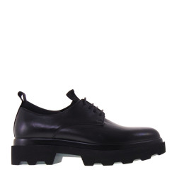 ANTICA CUOIERIA 20687-4-AF1 Scarpe Invernali Donna in Pelle Nero e Tessuto Madison Lycra