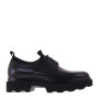 ANTICA CUOIERIA 20687-4-AF1 Scarpe Invernali Donna in Pelle Nero e Tessuto Madison Lycra