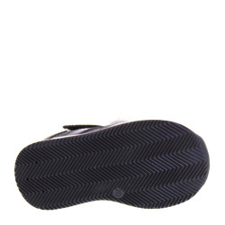 WALKEY 40100 Sneakers Invernali Bimba Vernice Grigio con Plantare estraibile Made in Italy