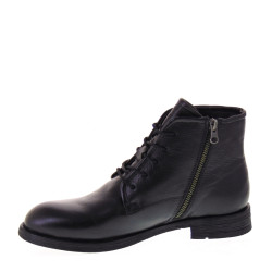 MELLUSO Walk U55418 Stivaletti Uomo in Pelle Nero