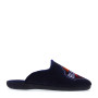 PAT & FUL AC8980 Pantofole Invernali Uomo in Panno caldo Blu