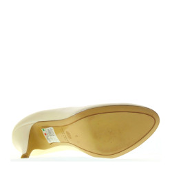 ELATA MARYLIN, Scarpe da Sposa da Campionario, Decollete Tacco 10 plateau interno pelle perlata avorio