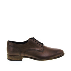 Scarpe Classiche con Fondo Gomma in pelle Marrone - A.CUOIERIA 19766