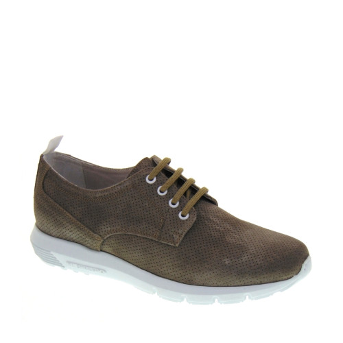 ANTICA CUOIERIA 19889-F-S86 Sneakers Casual Uomo Camoscio Velour Grigio Ardesia