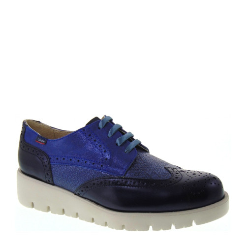 CALLAGHAN 89813 Inglesine estive Donna in Pelle Blu Marino