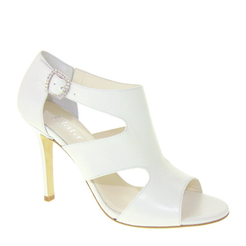 Scarpe da Sposa ELATA S2606 in Pelle Capretto Vapor con Tacco 9