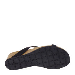Sandali Infradito Grunland PAGE CB1523-40 Camoscio Nero