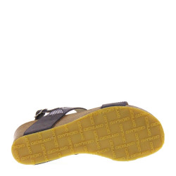 Sandali Donna Plantare Soft Grunland PAGE SB0703-40 Camoscio Antracite