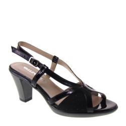 VALLEVERDE 45542 Sandali con tacco 70 di colore Nero