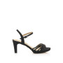 MARIAMARE 66716 C4602 Sandali Donna Eleganti Charol Black