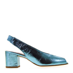 ALBERTO LA TORRE 4642 Bohemia Verde Sandali Donna in Pelle Made in Italy tacco 50