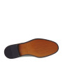 FONTANA 5570-N Calzature Classiche Eleganti Uomo Nappa Nero Suola in Cuoio