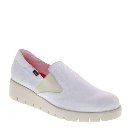Callaghan 89875 Mocassini Casual Donna Haman Pelle Ghiaccio Tacco A Zeppa 3,5Cm Leggere