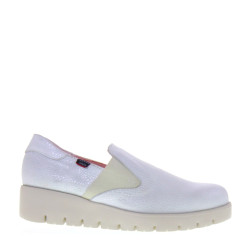Callaghan 89875 Mocassini Casual Donna Haman Pelle Ghiaccio Tacco A Zeppa 3,5Cm Leggere