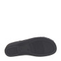 STILEDIVITA 5860 Pantofole Casa Camera Donna Naplack Nero Tacco Zeppa 4Cm Suola Gomma