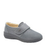 STILEDIVITA 7131 Sneaker Casual Donna Tessuto Grigio Tacco Zeppa 3Cm Suola Gomma