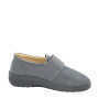 STILEDIVITA 7131 Sneaker Casual Donna Tessuto Grigio Tacco Zeppa 3Cm Suola Gomma