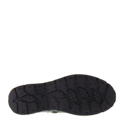 STILEDIVITA 7431Z Stivaletti Casual Donna Pelle Nero Tacco Zeppa 4Cm Suola Gomma Gambale Caviglia