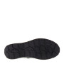 STILEDIVITA 7431Z Stivaletti Casual Donna Pelle Nero Tacco Zeppa 4Cm Suola Gomma Gambale Caviglia