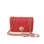 VALLEVERDE 96100 Borsa Donna Rosso con Tracolla Catena