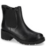 VALLEVERDE 17121 Stivaletti Casual Donna Pelle Nero Tacco Grosso 5Cm Suola Gomma Gambale Caviglia VALLEVERDE 17121 Stivaletti Casual Donna Pelle Nero Tacco Grosso 5Cm Suola Gomma Gambale Caviglia