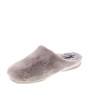 VALLEVERDE 22139 Pantofole Casa Camera Donna Tessuto Beige  Suola Gomma