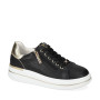 VALLEVERDE 35484L Sneaker Casual Donna Pelle Sintetica Nero Tacco Zeppa 5Cm Suola Gomma VALLEVERDE 35484L Sneaker Casual Donna Pelle Sintetica Nero Tacco Zeppa 5Cm Suola Gomma