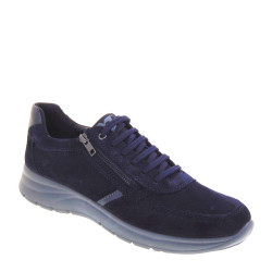 VALLEVERDE 360800 Sneaker Casual Uomo Scamosciato Blu  Suola Gomma