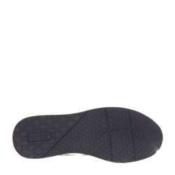 VALLEVERDE 36264 Sneaker Casual Donna Pelle Nero Tacco Zeppa 4Cm Suola Gomma