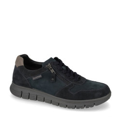 VALLEVERDE 36881 Sneaker Casual Uomo Scamosciato Navy  Suola Gomma