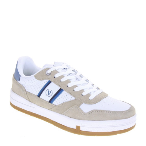 VALLEVERDE 38801 Sneaker Casual Uomo Scamosciato Beige  Suola Gomma