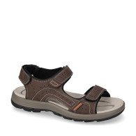 VALLEVERDE 54802 Sandali Sportivi Uomo Nubuk Testa Moro  Suola Gomma