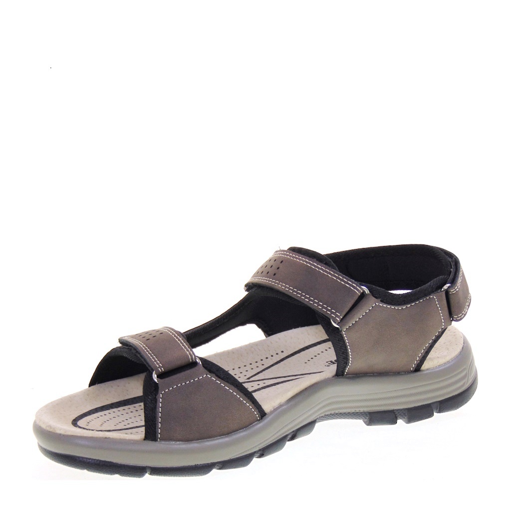 Sandali Sportivi Donna Valleverde 54100 – Tomaia In Scamosciato, Suola In Gomma E Chiusura A Strappo