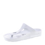 VALLEVERDE 59101 Infradito Mare Spiaggia Donna Pvc Bianco  Suola Gomma