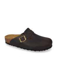 VALLEVERDE VH32850IG Sabot Casual Donna Pelle Marrone  Suola Gomma