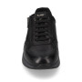 VALLEVERDE VY901F Sneaker Casual Uomo Pelle Nero  Suola Gomma