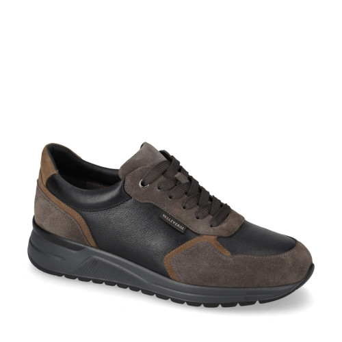 VALLEVERDE VY956W Sneaker Casual Uomo Pelle Camoscio Antracite  Suola Gomma