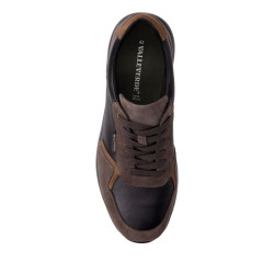 VALLEVERDE VY956W Sneaker Casual Uomo Pelle Camoscio Antracite  Suola Gomma
