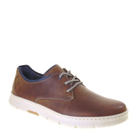 ZEN 12003 Stringate Basse Uomo Pelle Cuoio  Suola Gomma