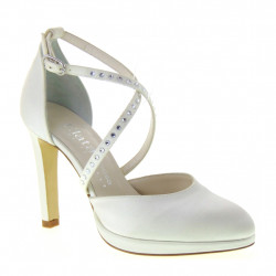 Ricerca - Tag - ELATA 17182 - Scarpe Sposa Tessuto Satin Bianco Seta